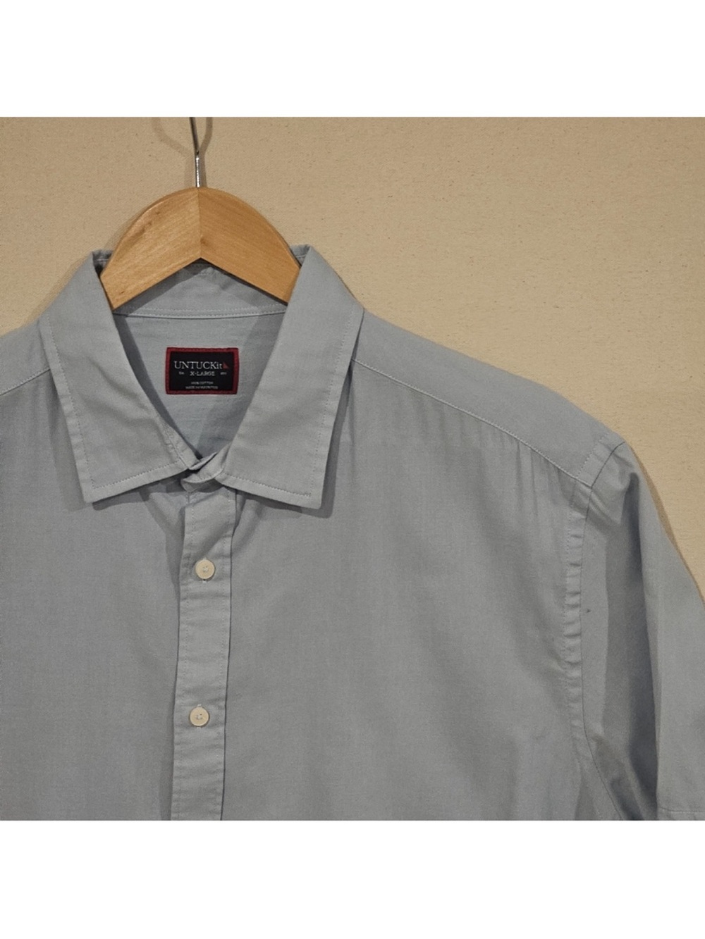 UNTUCKit Short Sleeve Button Down XL